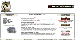 Desktop Screenshot of coloradowaterfowl.com